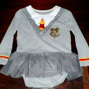 Hogwarts skirted onesie.